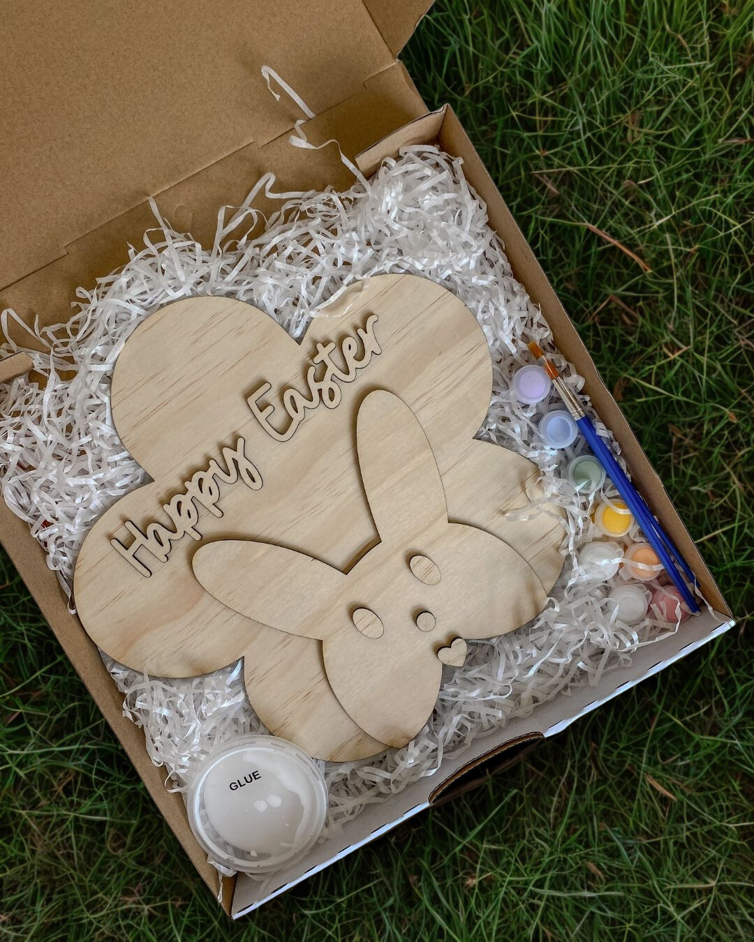 Wooden DIY Happy Easter Kit