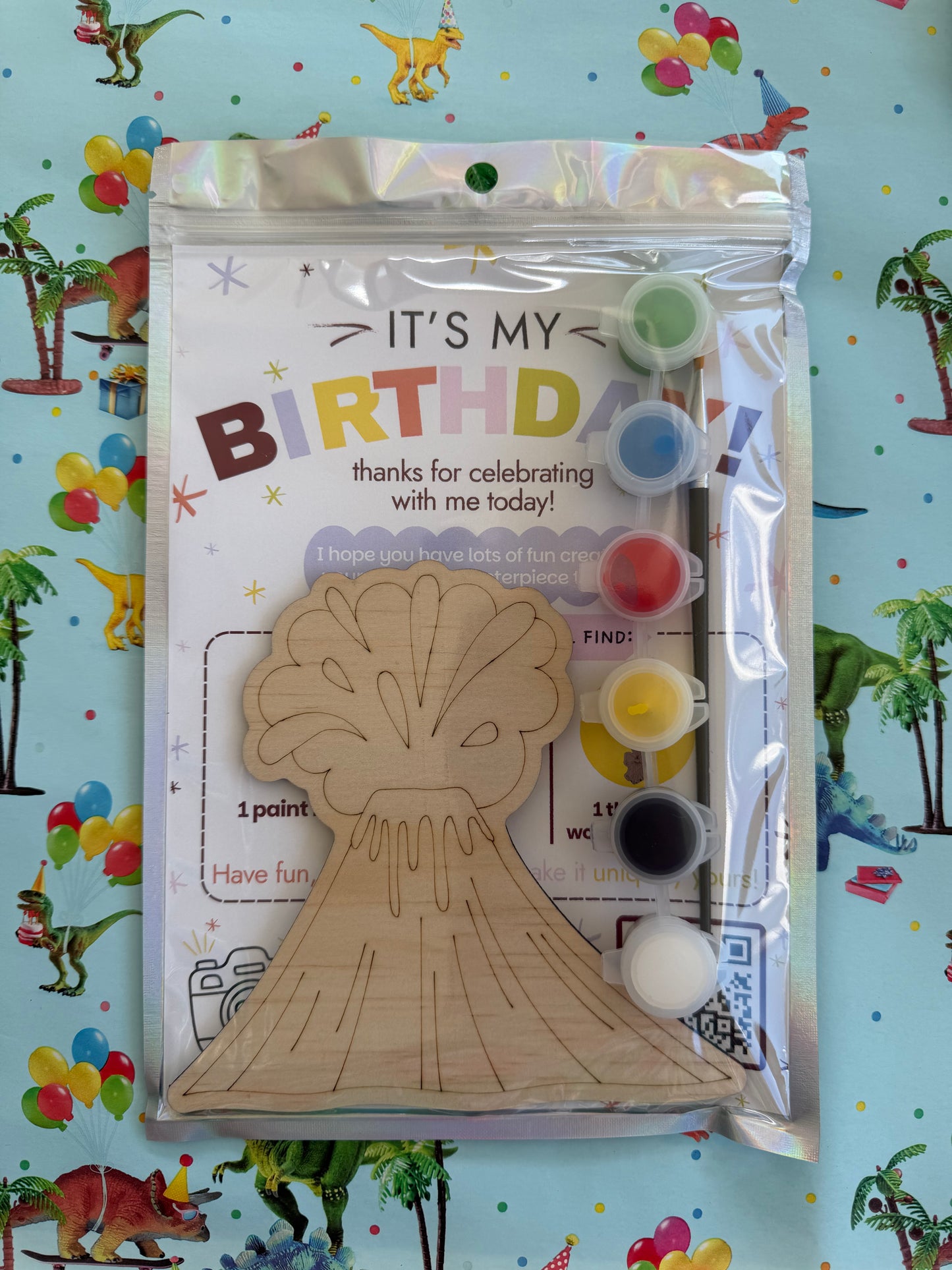Dinosaur Themed Birthday Party Favours