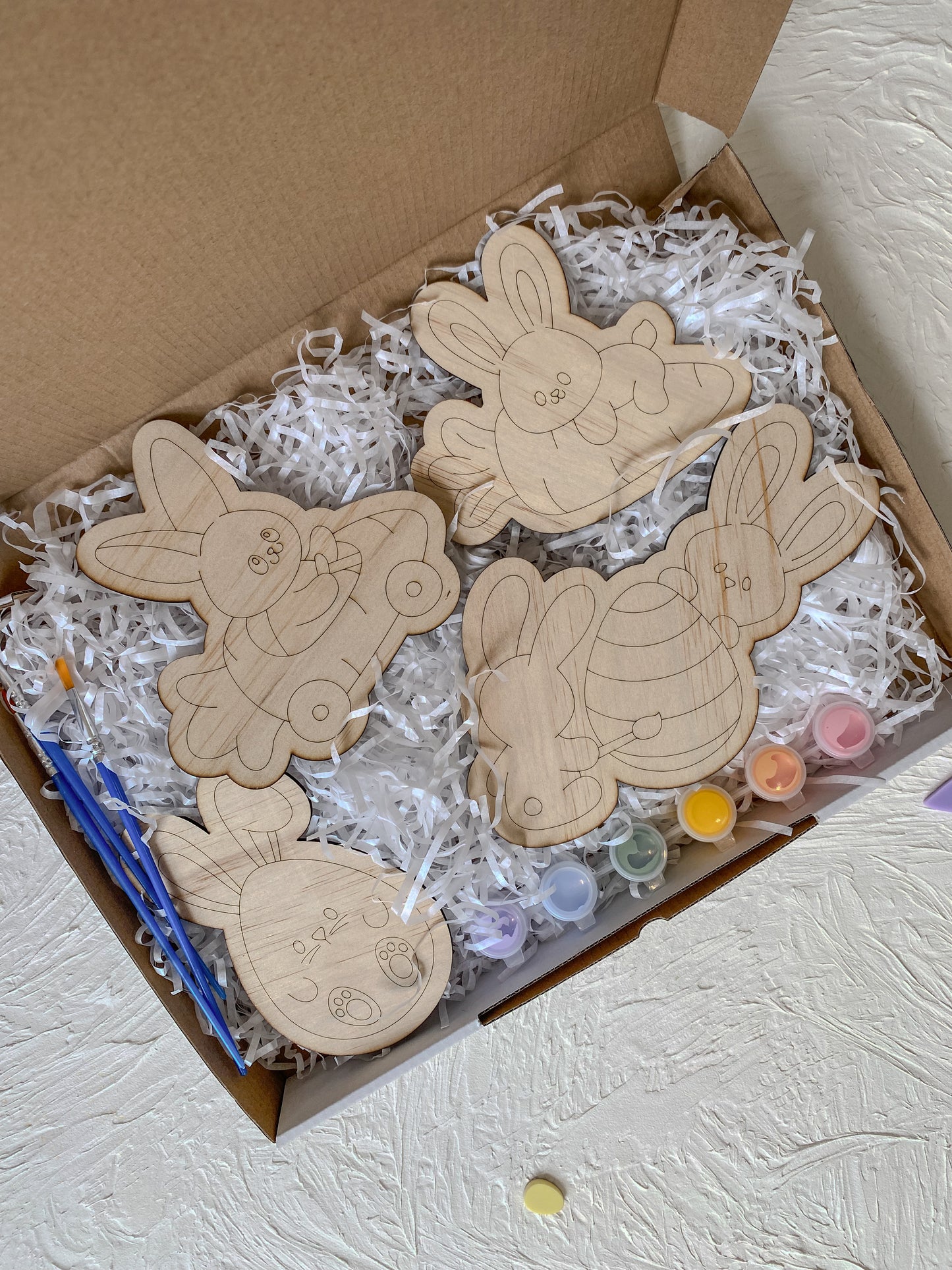 Paint Your Own Easter 'Cookie' Ornaments