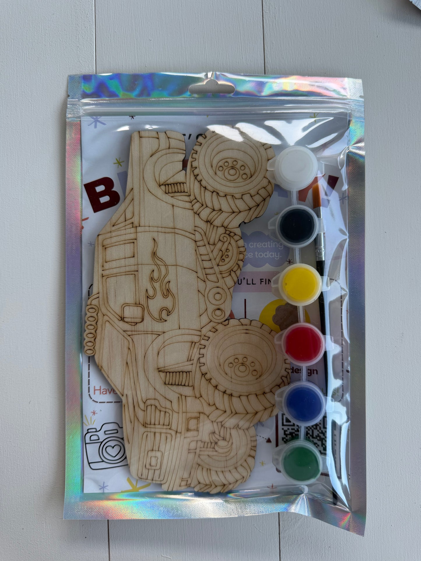 Speedy Cars Wooden Party Favours