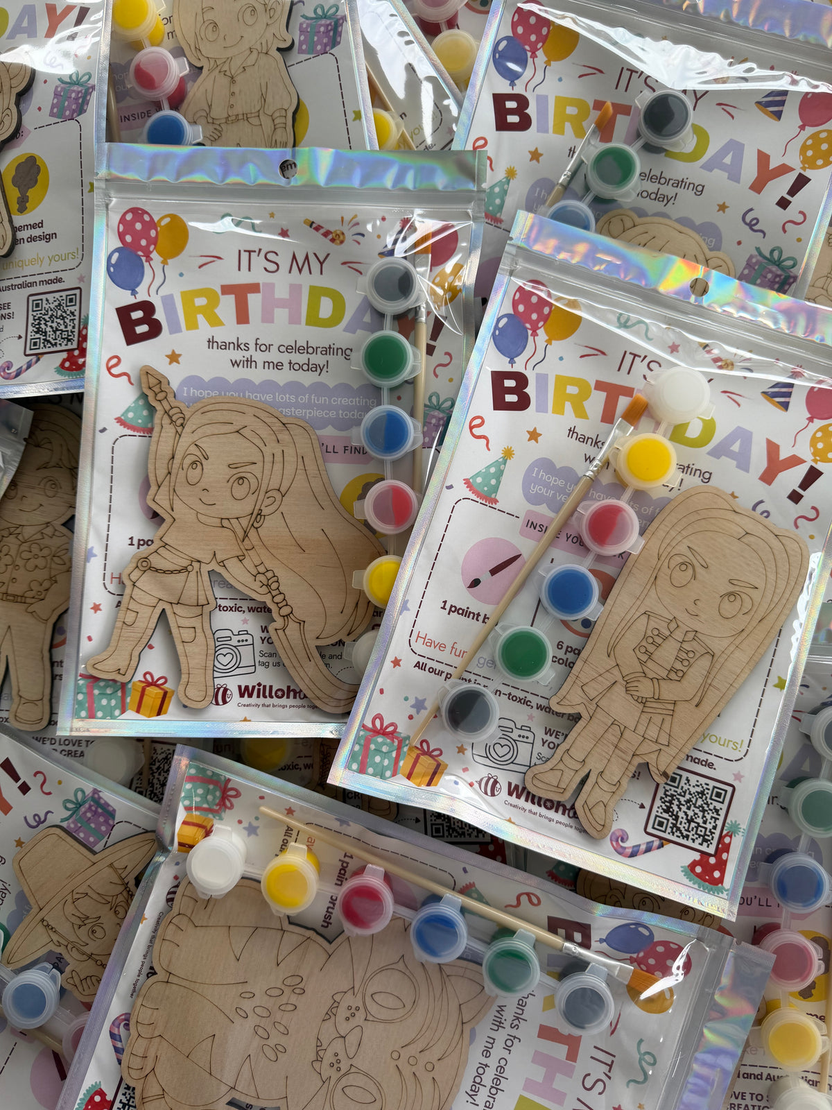 Hunters Inspired Party Favour Keyring