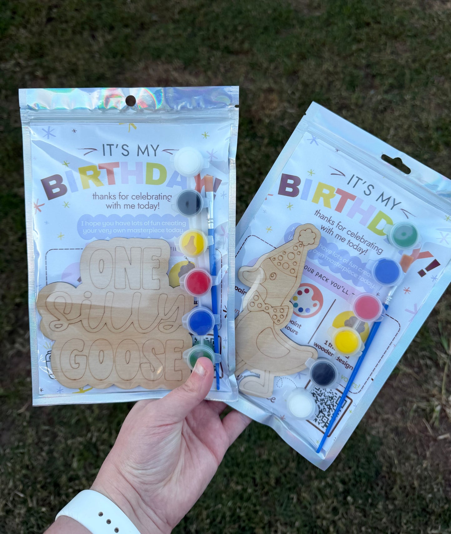 One Silly Goose Themed Party Favours