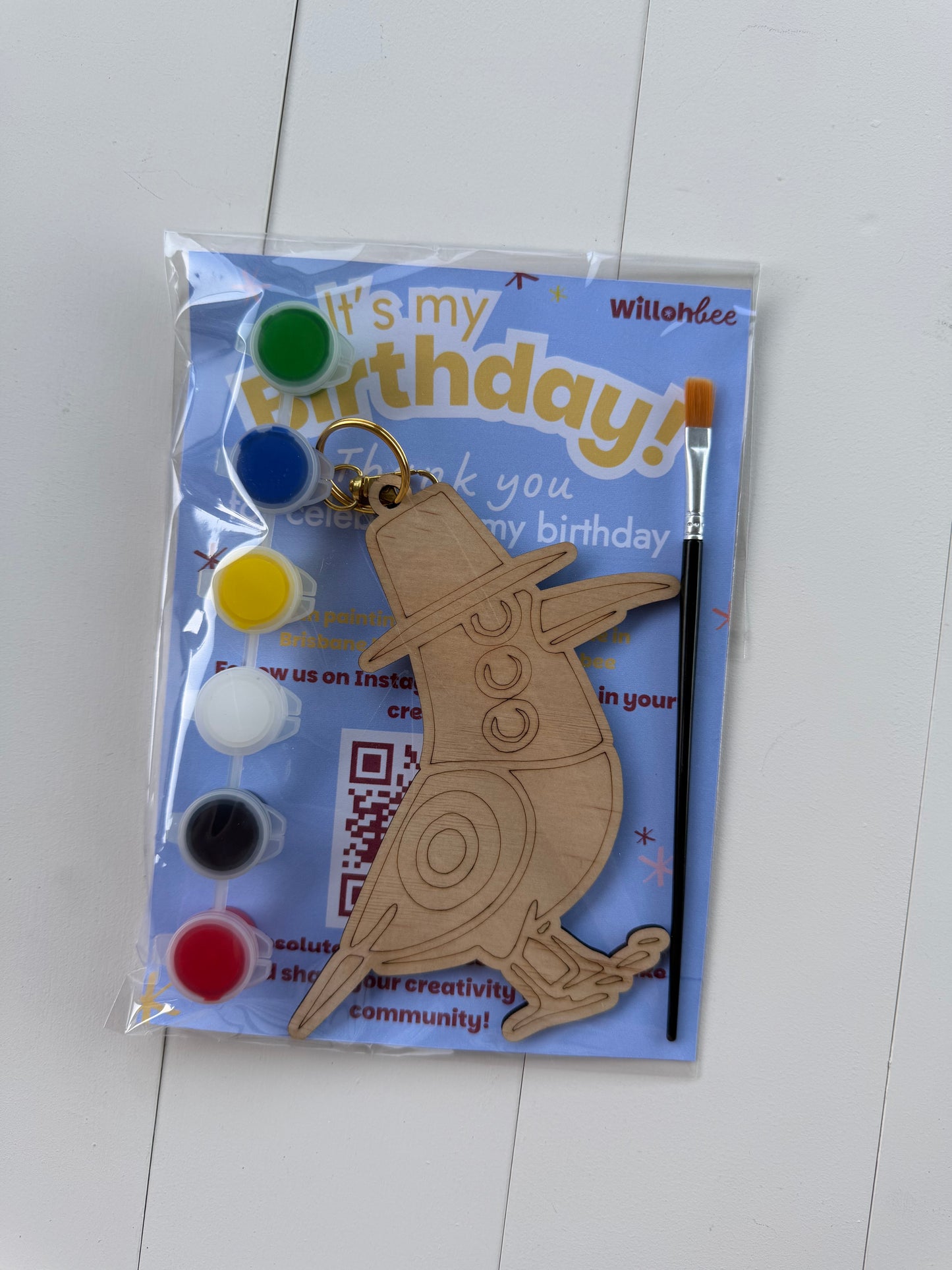 Hunters Inspired Party Favour Keyring
