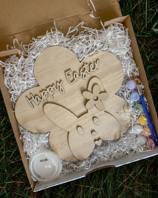 Wooden DIY Happy Easter Kit