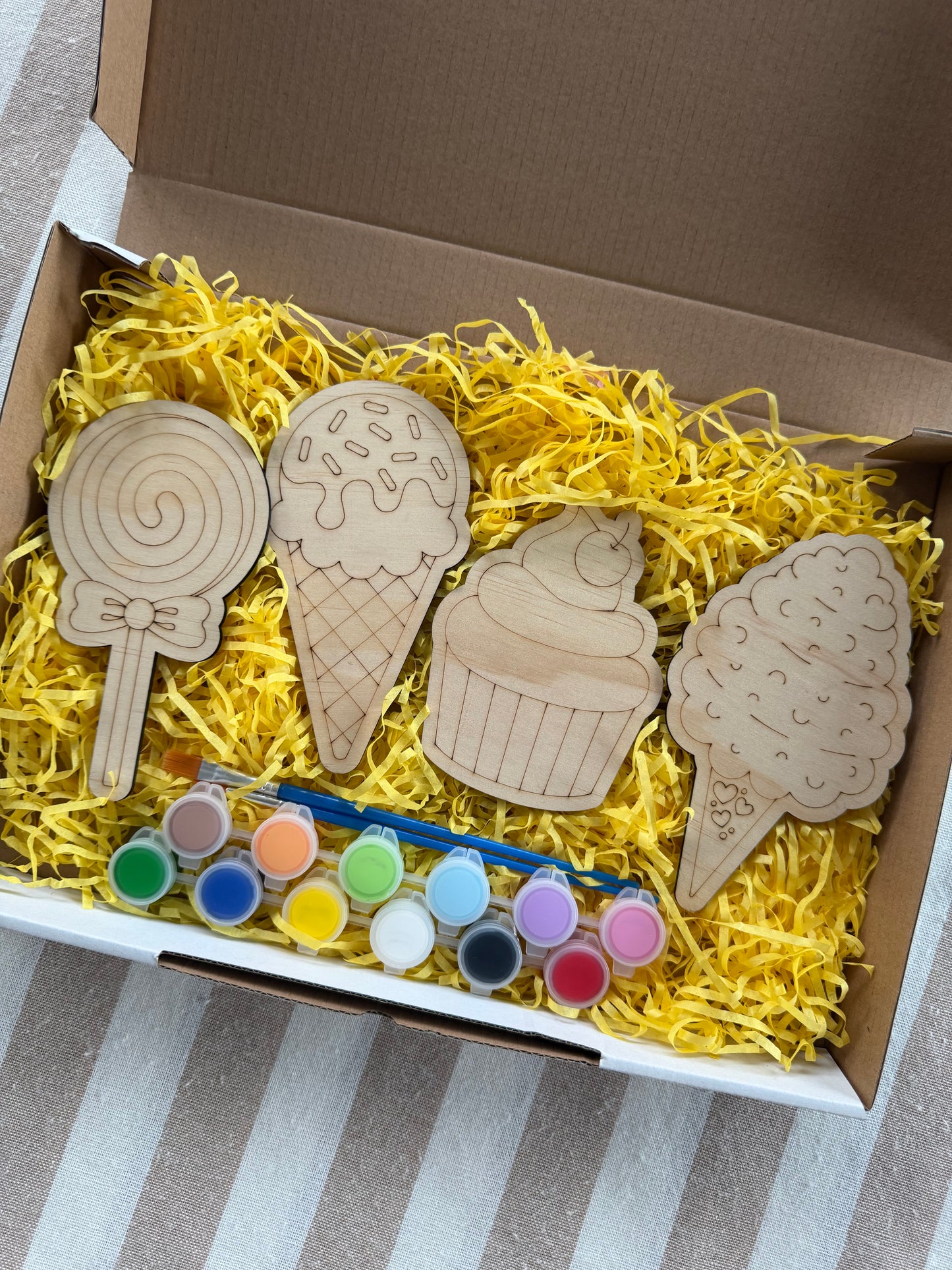 Sweet Treats Wooden Painting Set