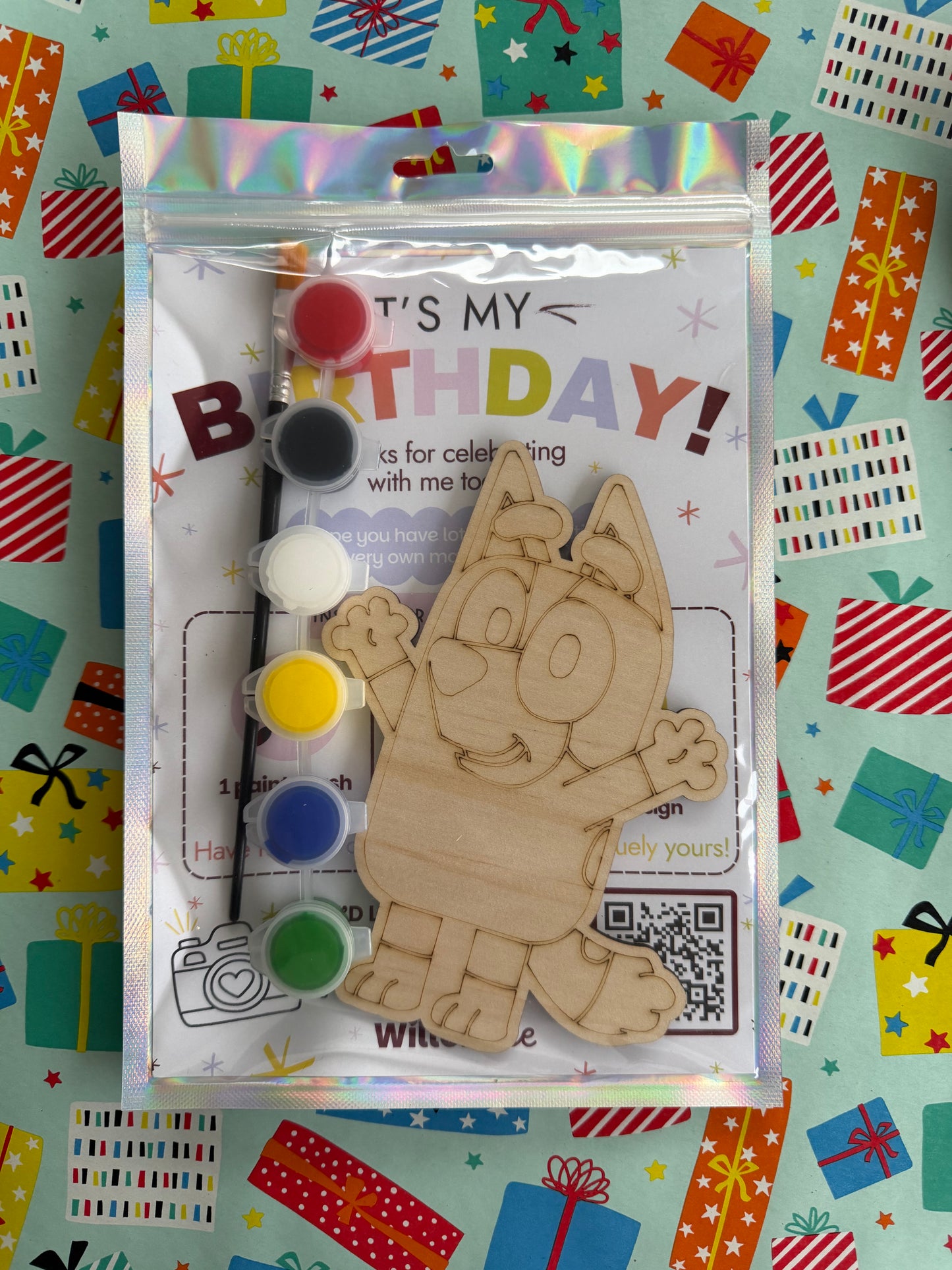 Blue Dog Inspired Party Favours