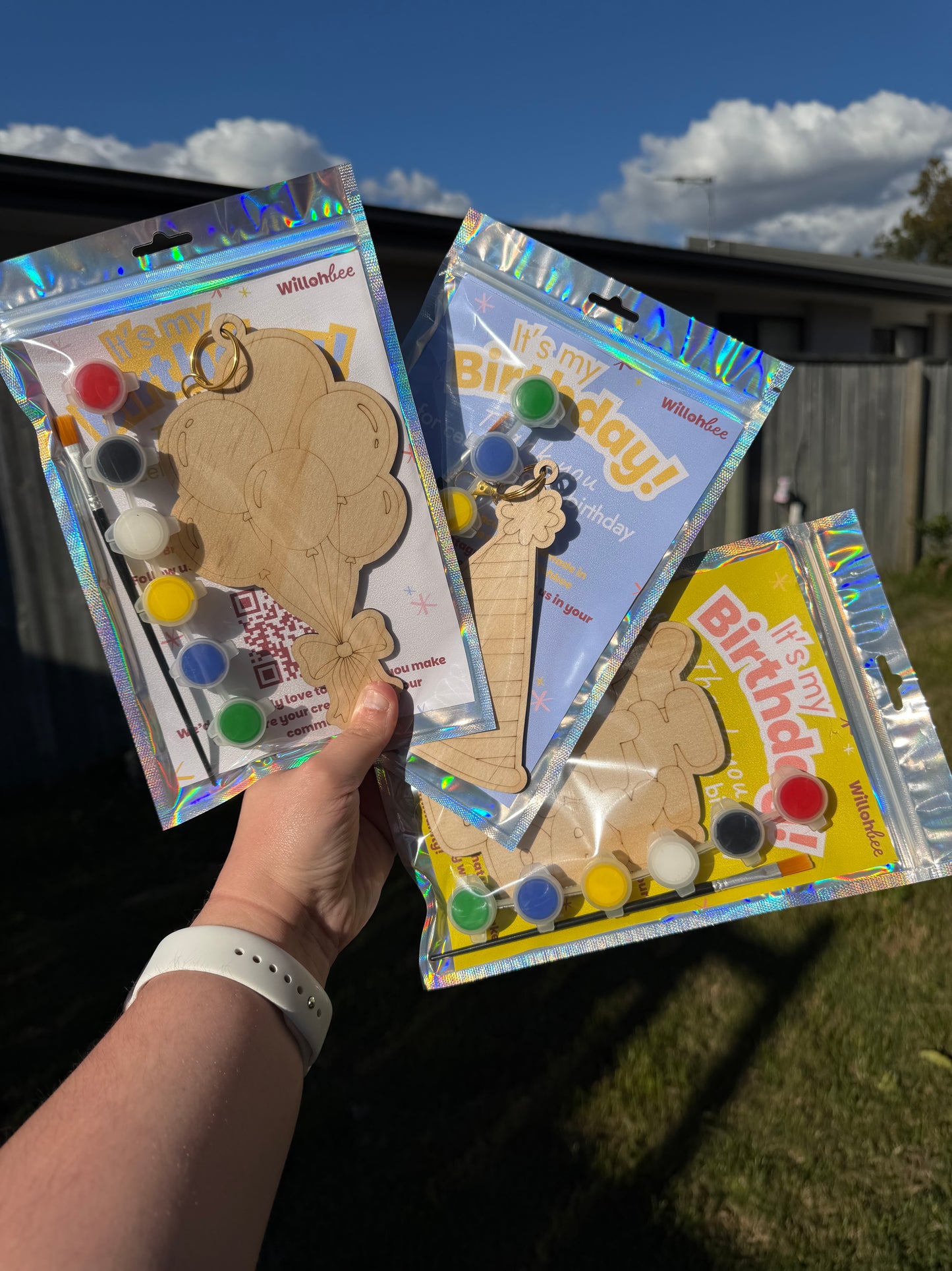 Various Party Favour Keyrings