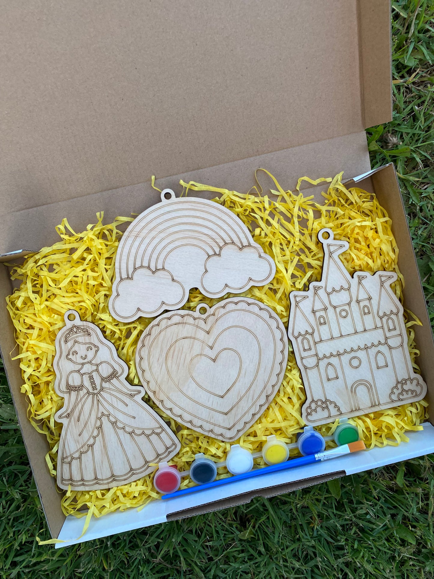 Fairytale Princess Wooden Painting Kit