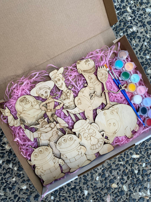 Toy Story Inspired Wooden Painting Kit