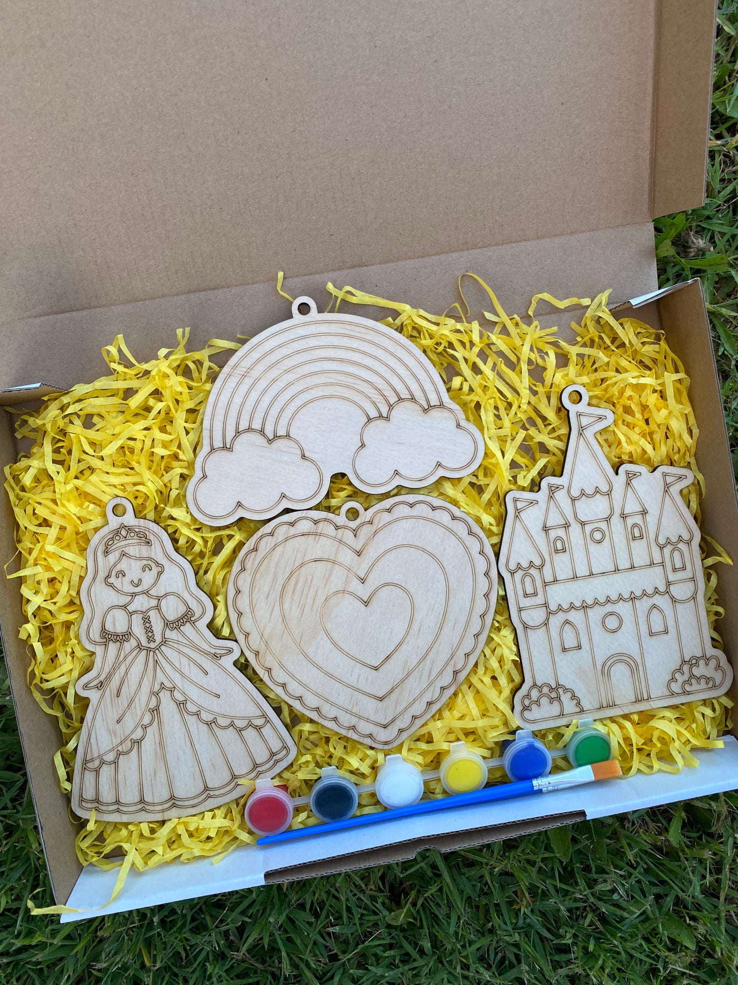 Fairytale Princess Wooden Painting Kit