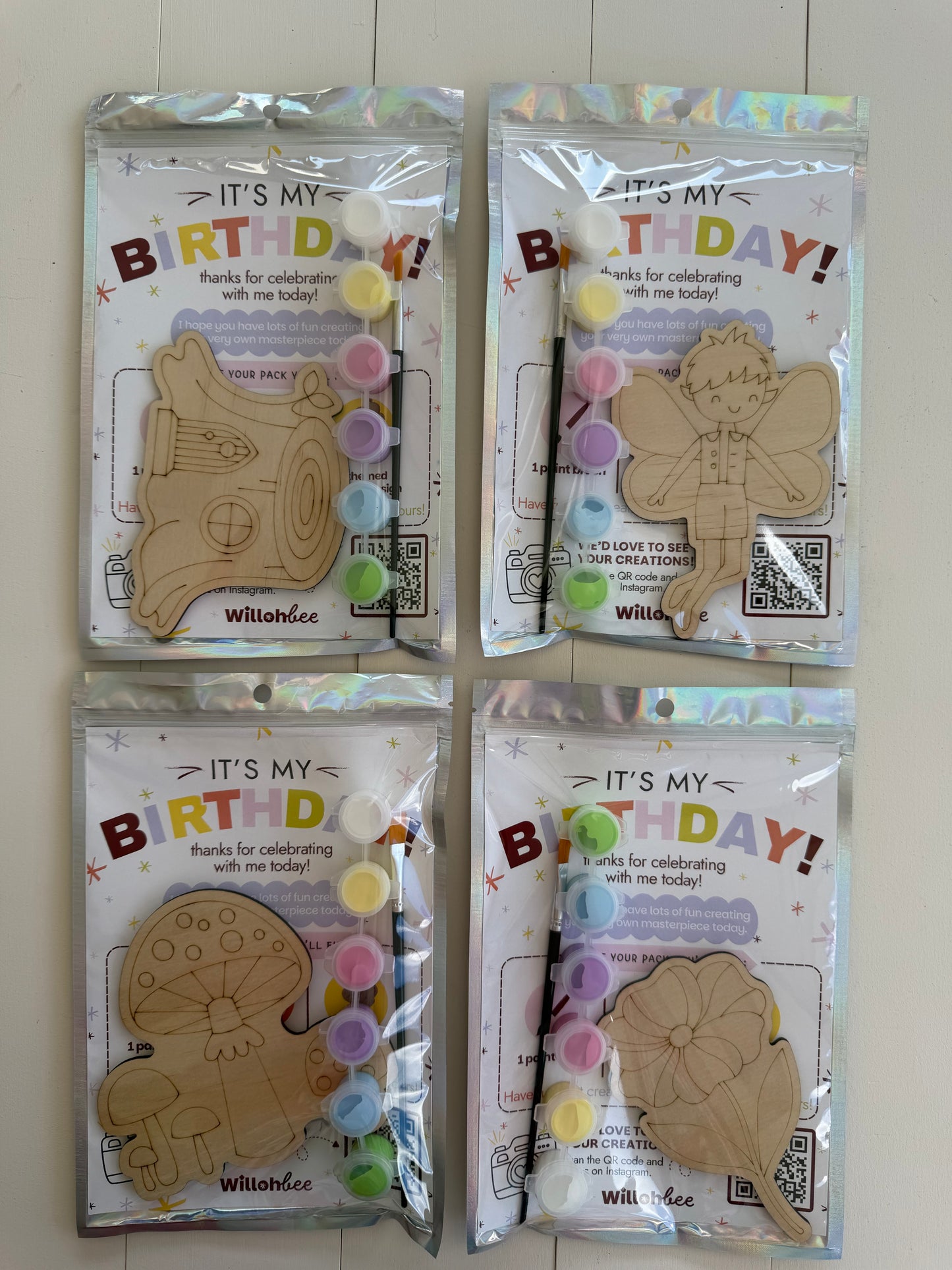 Fairy Themed Birthday Party Favours