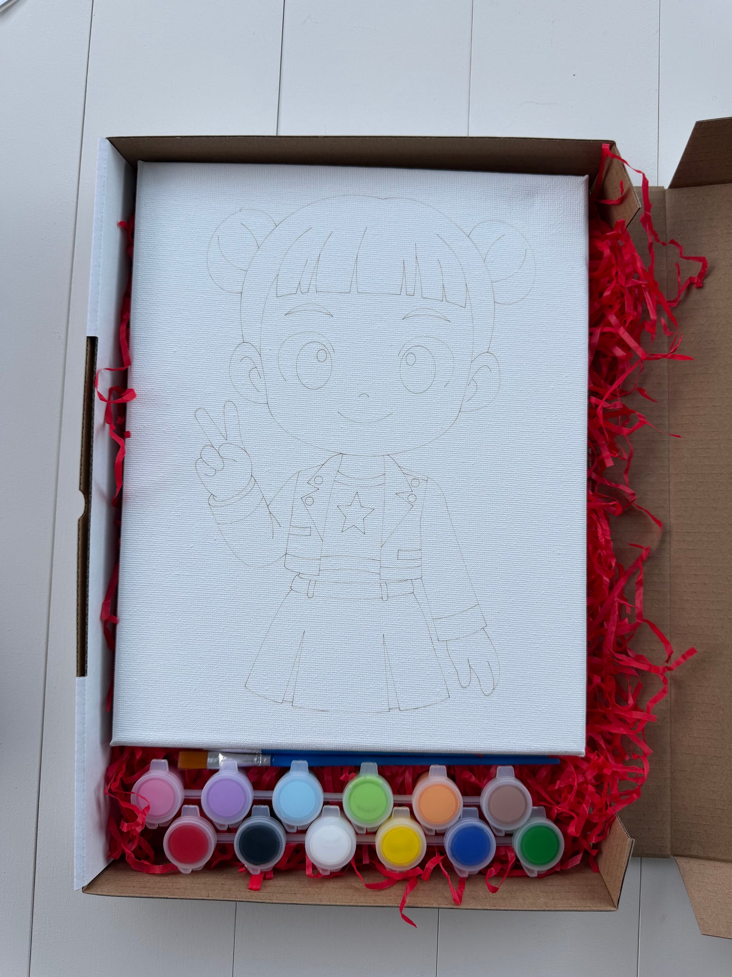Zoey (Kpop Demon Hunters) Inspired Painting Kit