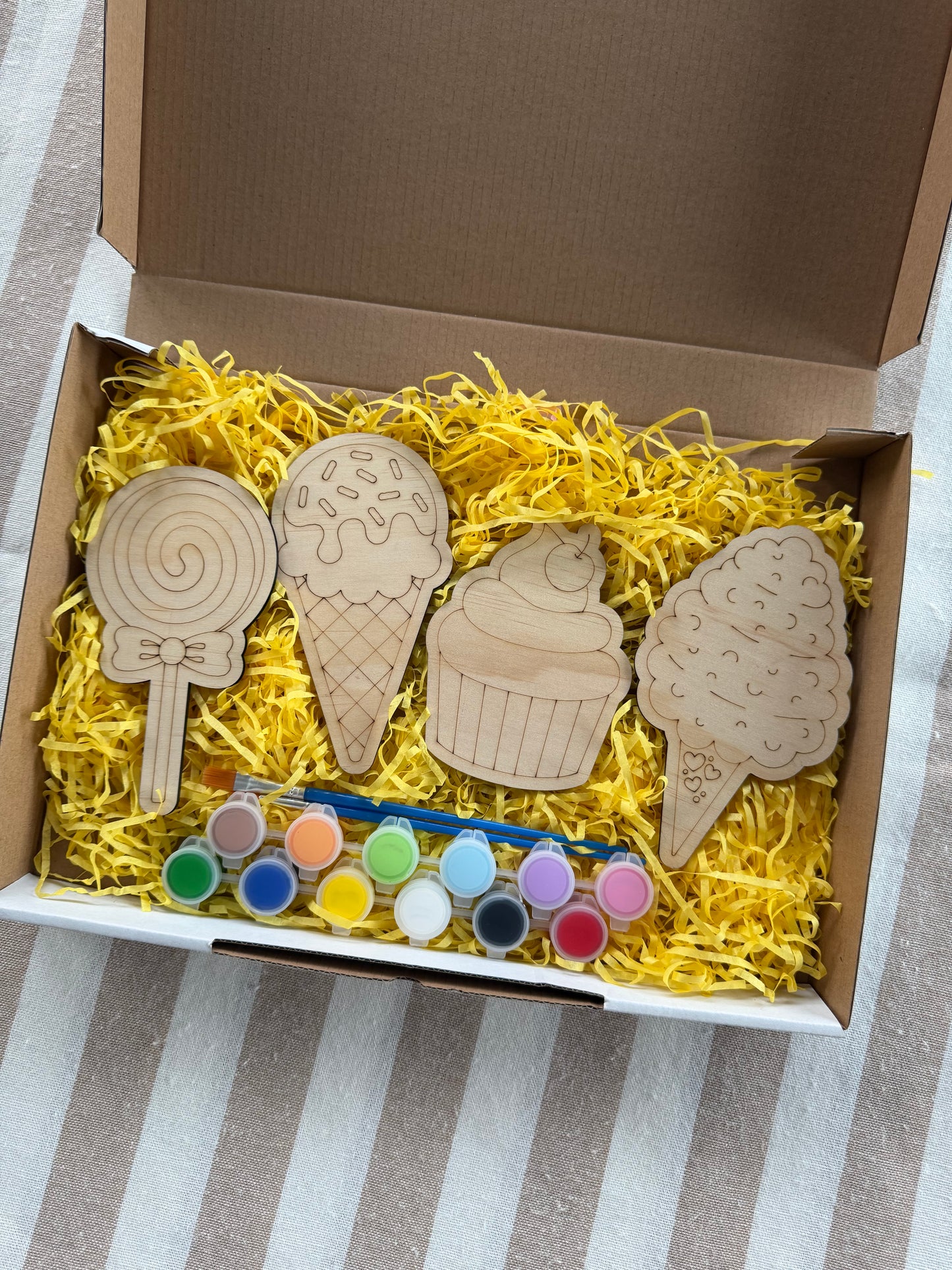 Sweet Treats Wooden Painting Set