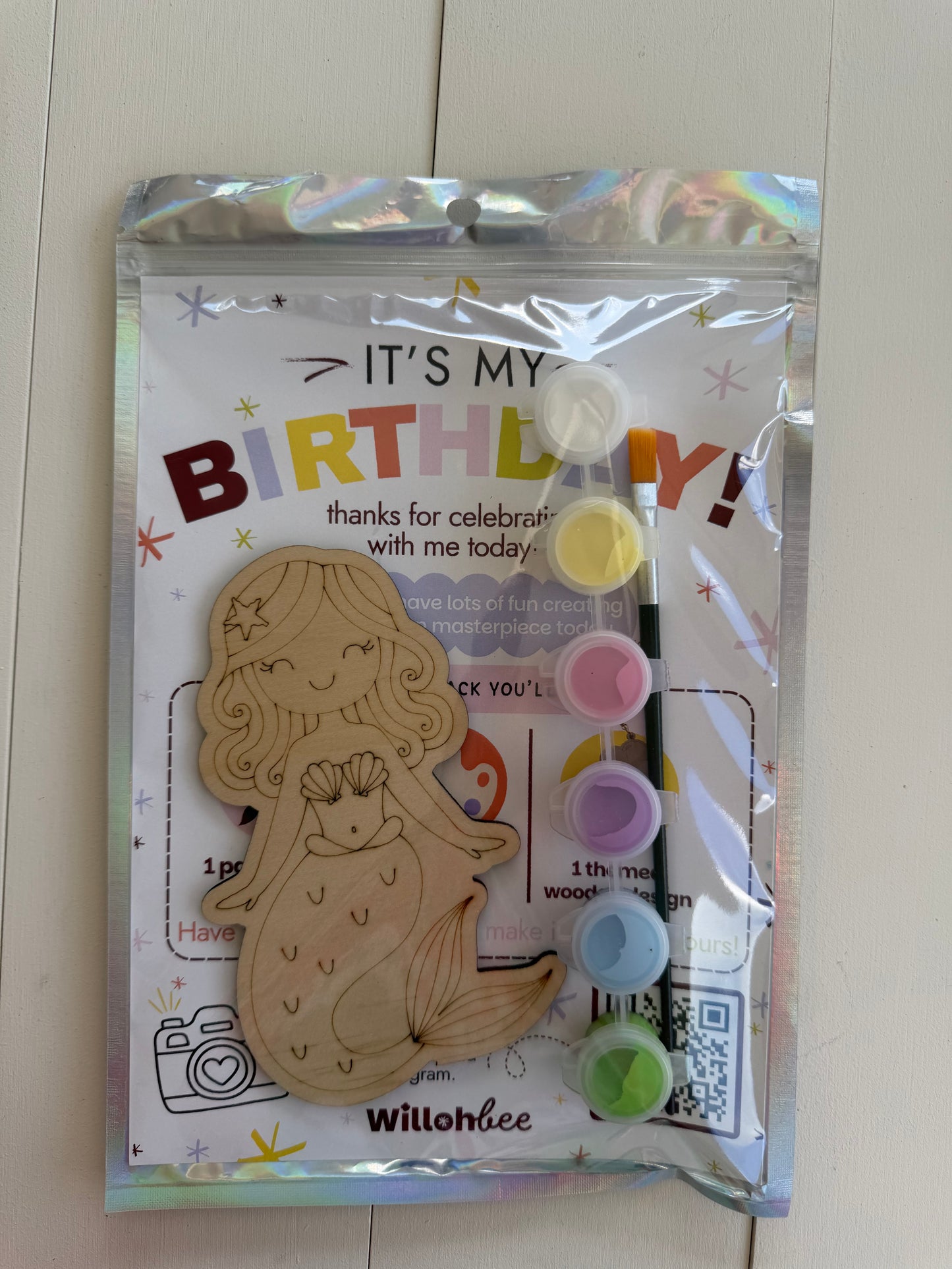 Mermaid Themed Birthday Party Favours