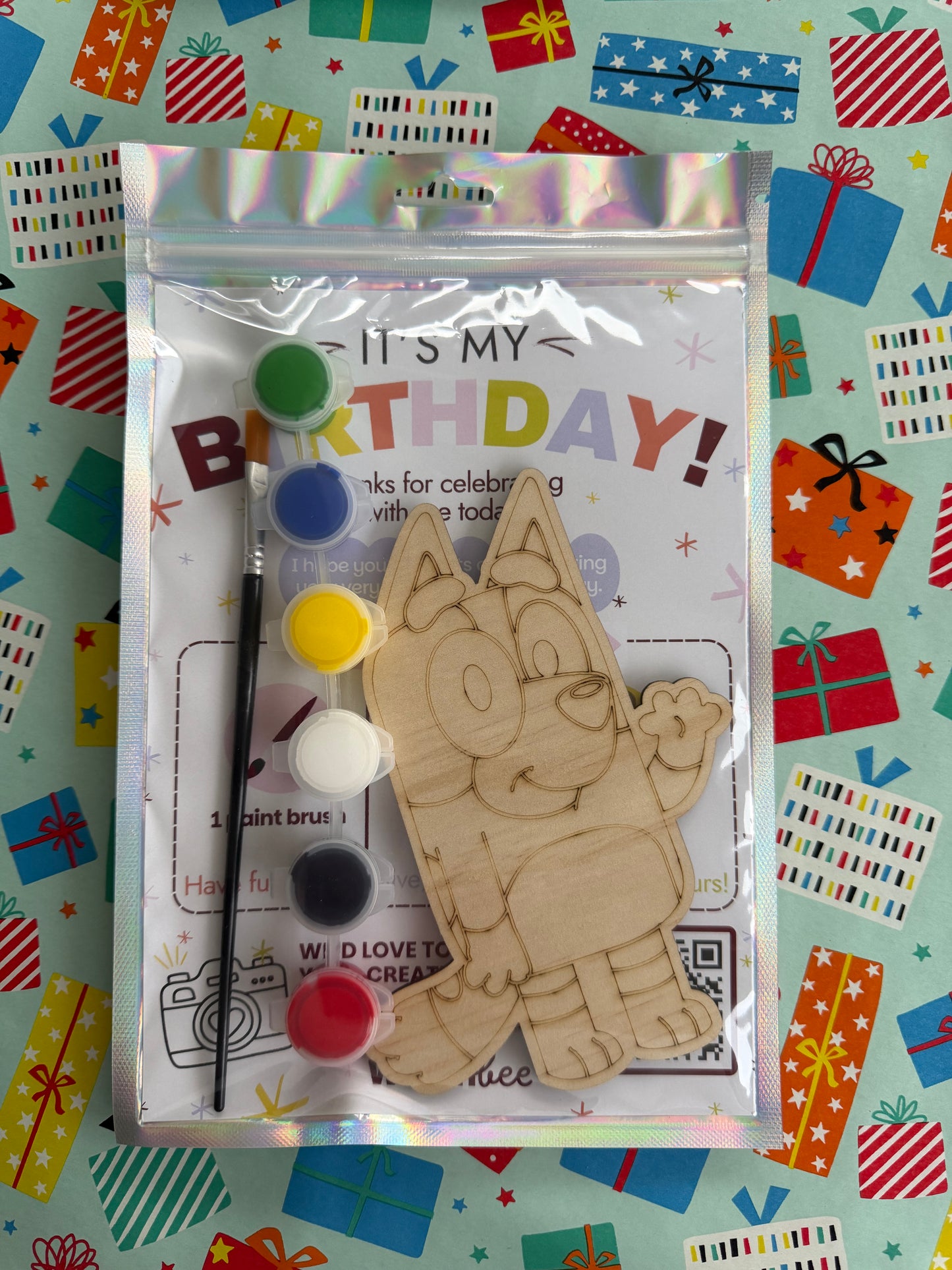 Blue Dog Inspired Party Favours