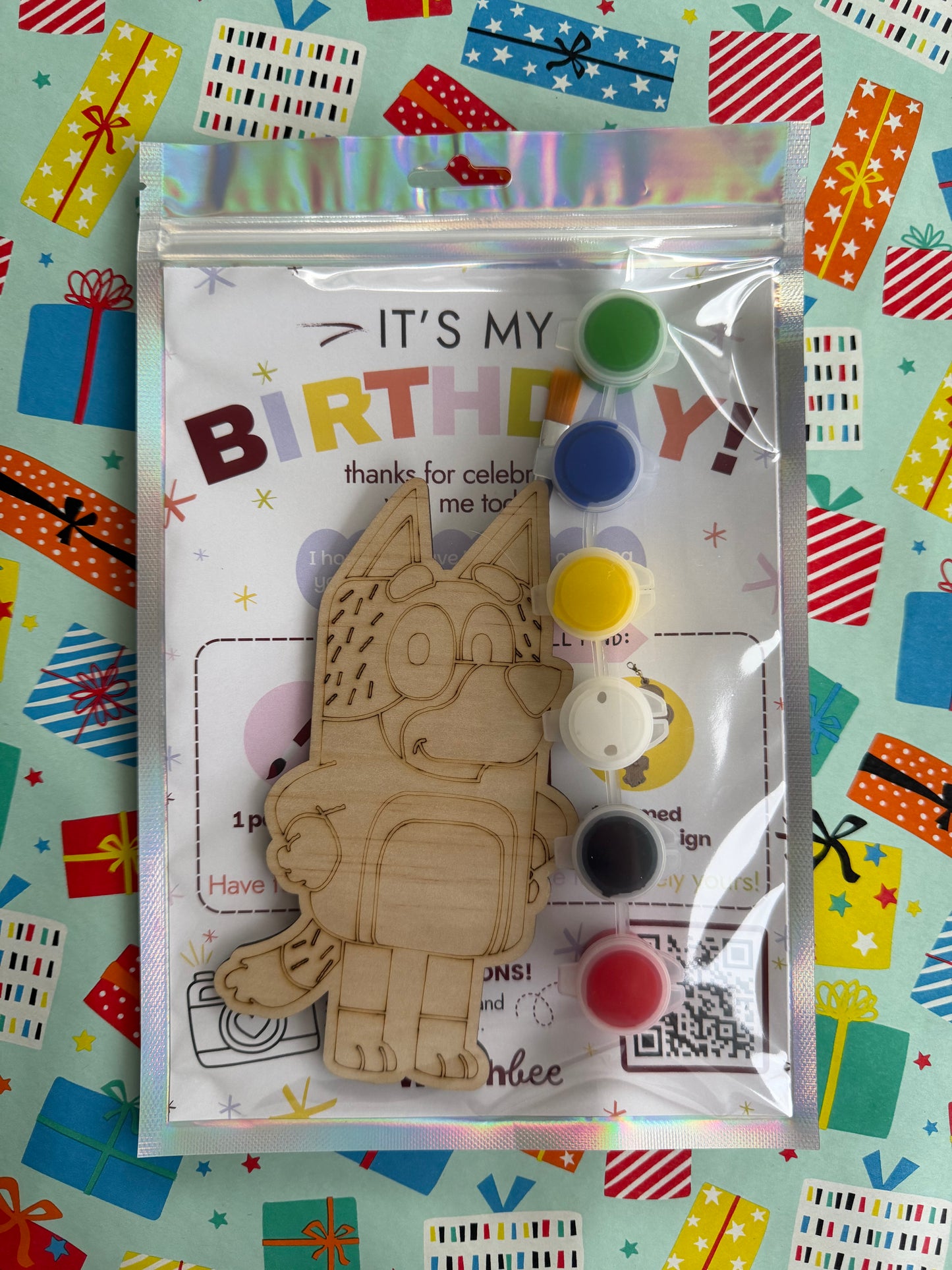 Blue Dog Inspired Party Favours