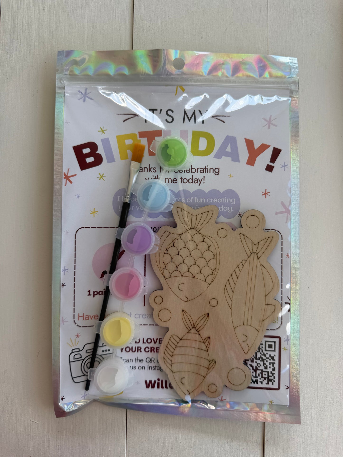 Mermaid Themed Birthday Party Favours