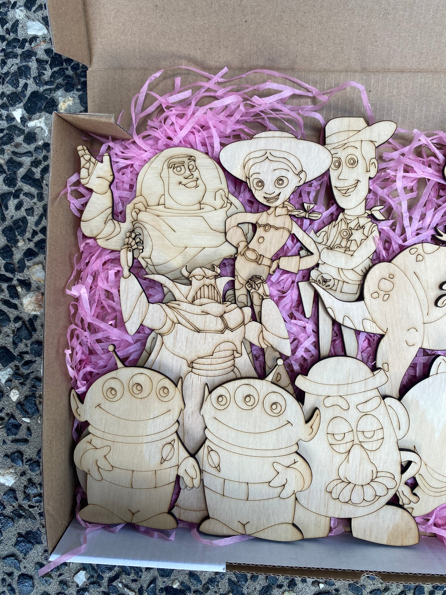 Toy Story Inspired Wooden Painting Kit
