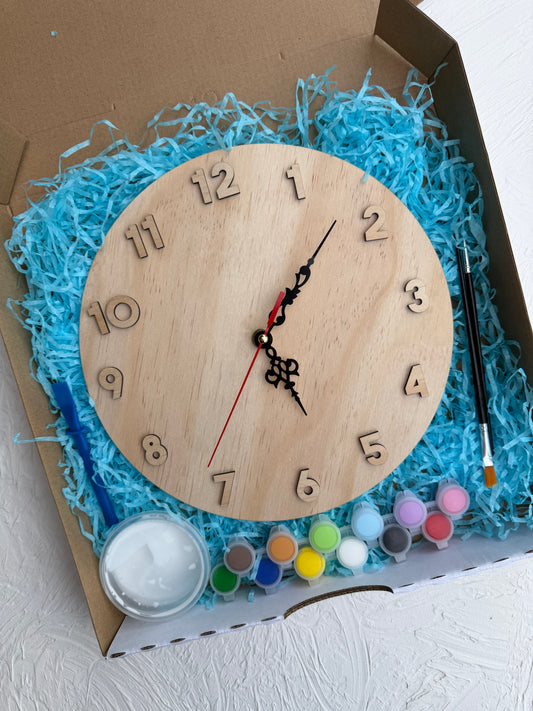 Wooden DIY Clock Kit