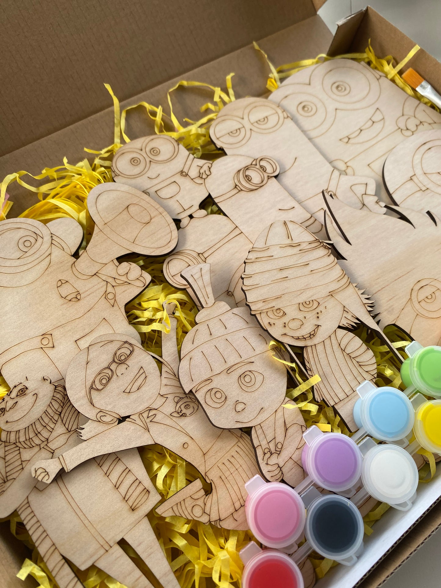 Minions Inspired Wooden Painting Kit