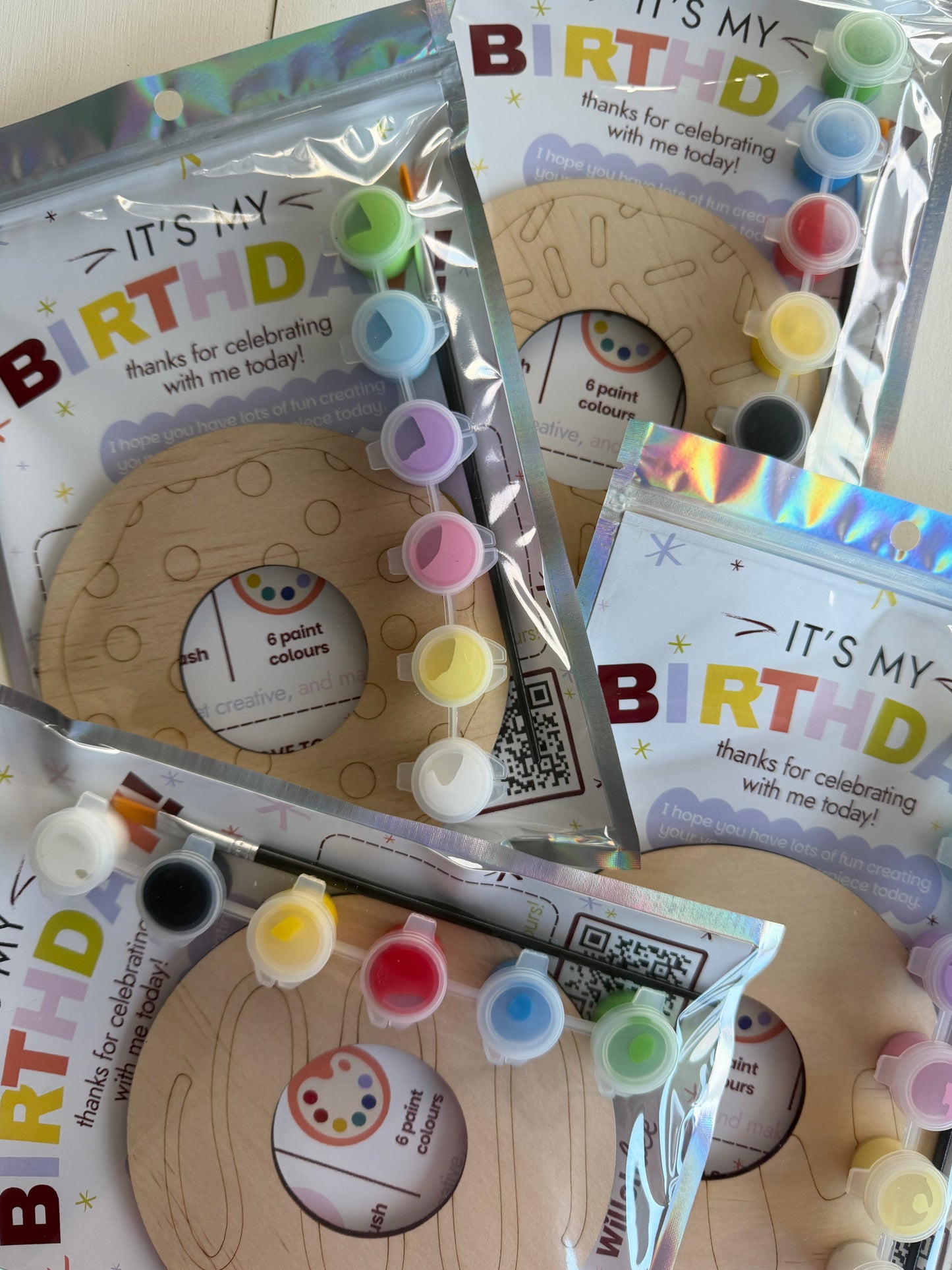 Doughnut Themed Party Favours