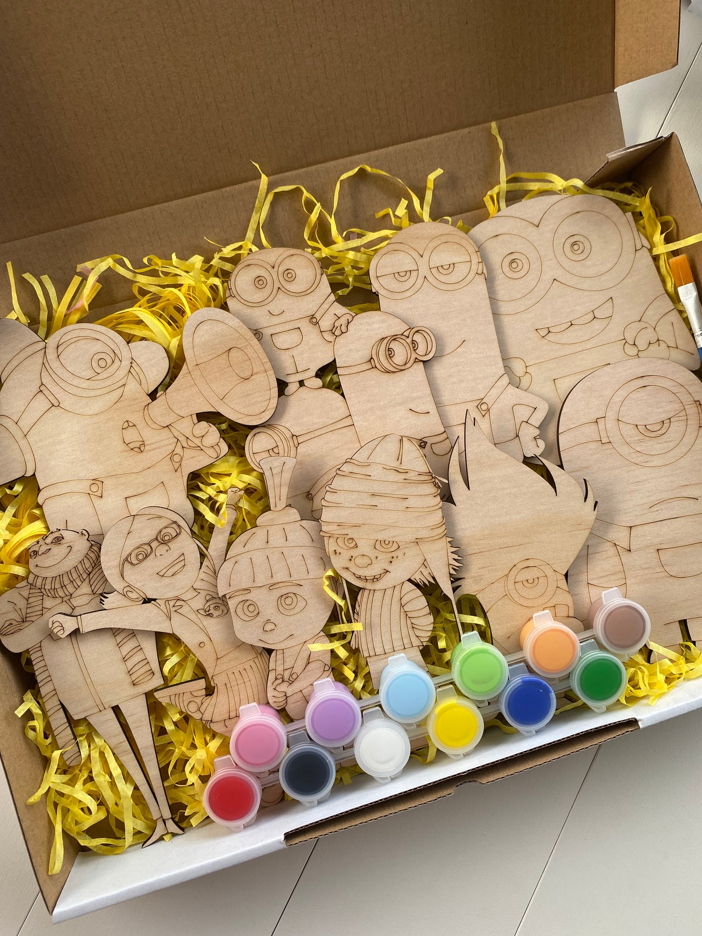 Minions Inspired Wooden Painting Kit