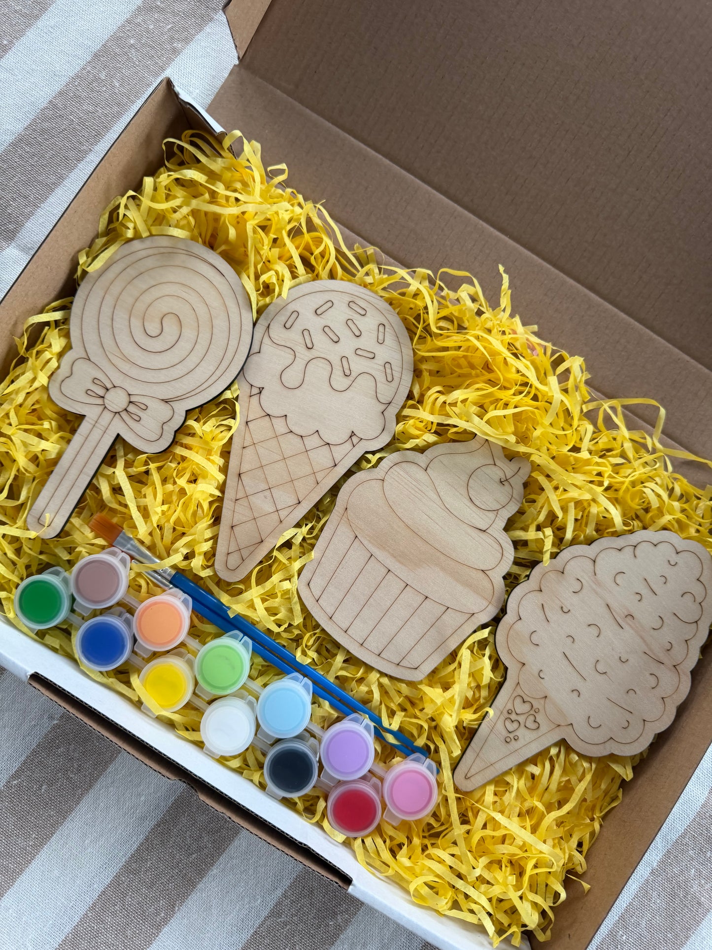 Sweet Treats Wooden Painting Set