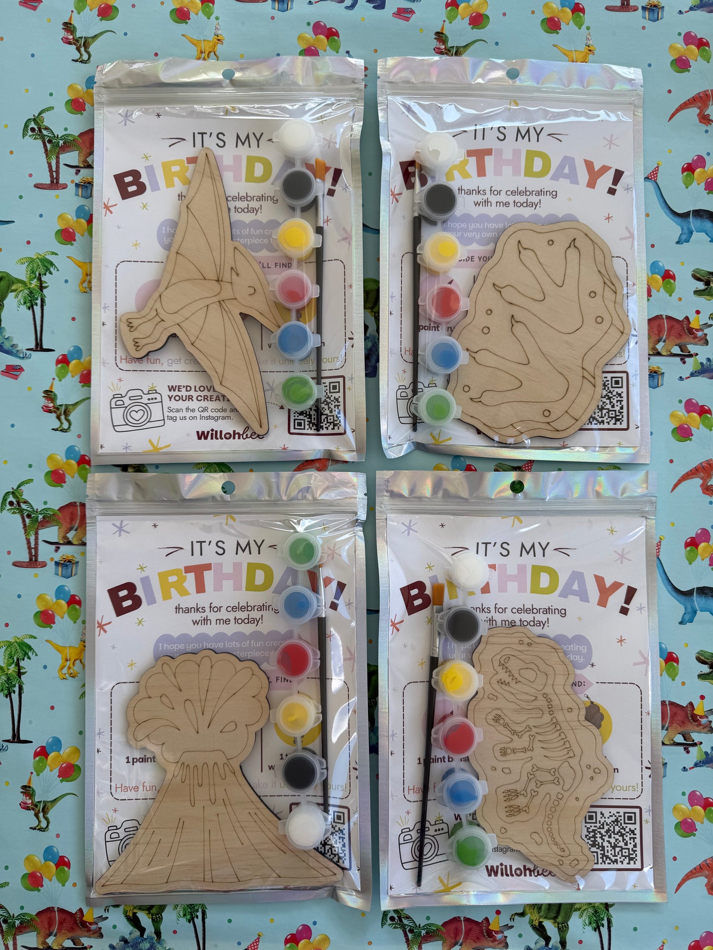 Dinosaur Themed Birthday Party Favours