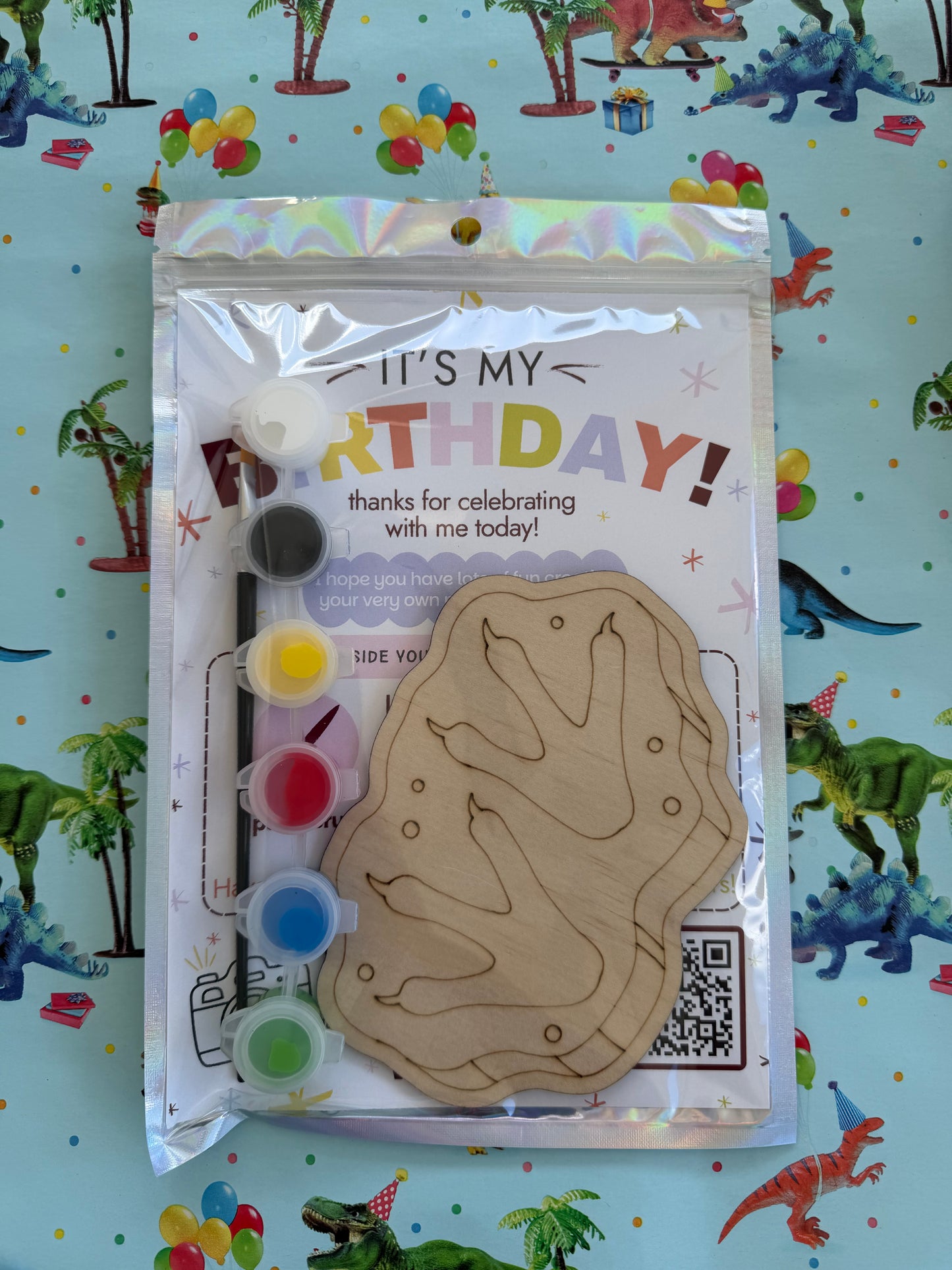 Dinosaur Themed Birthday Party Favours