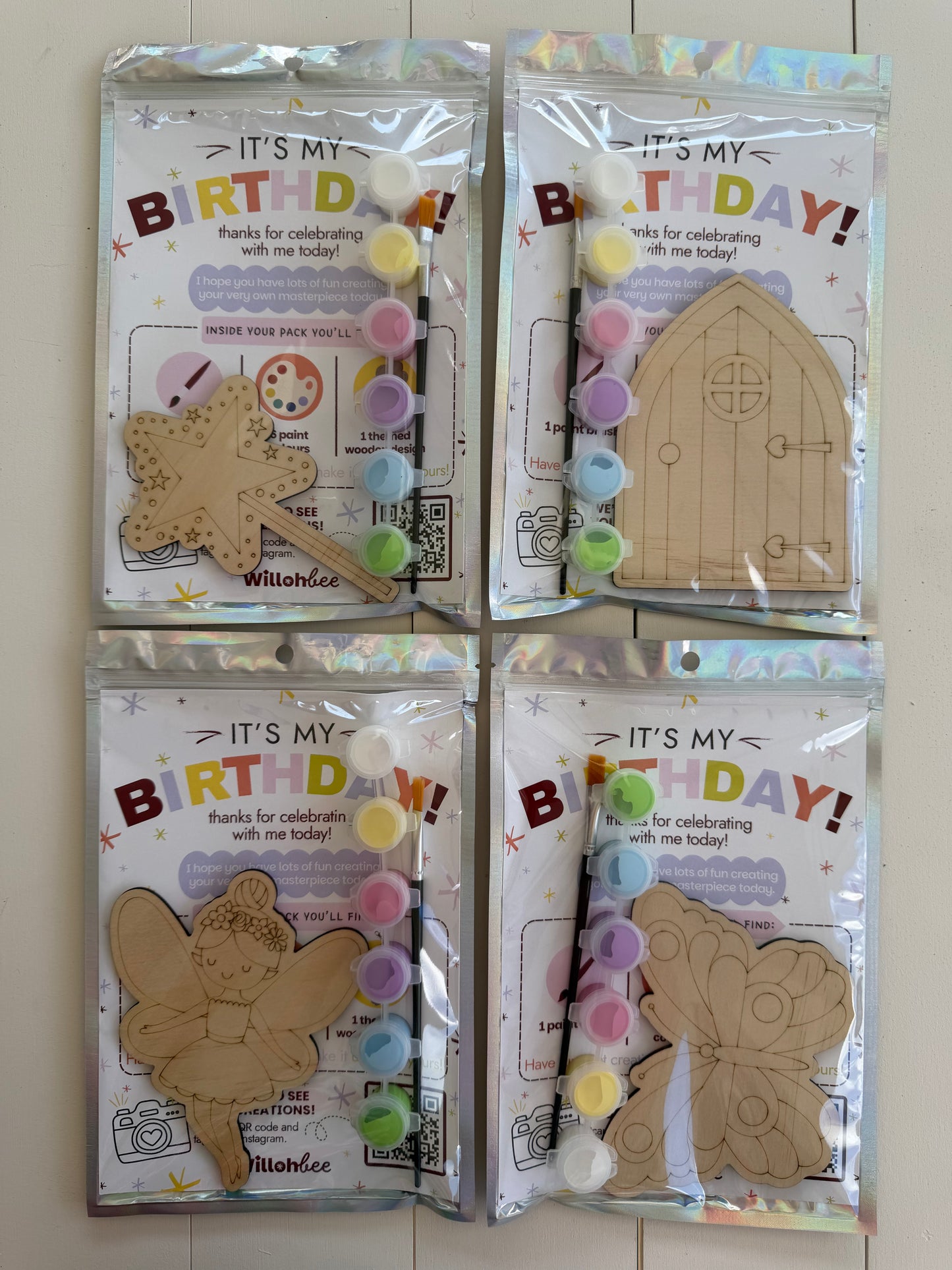 Fairy Themed Birthday Party Favours